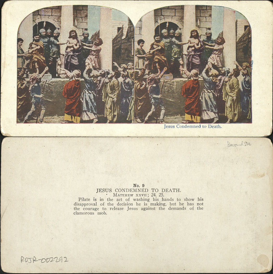 Jesus Condemned to Death.